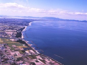 鳥取県米子市のおすすめ観光名所　弓ヶ浜展望台
